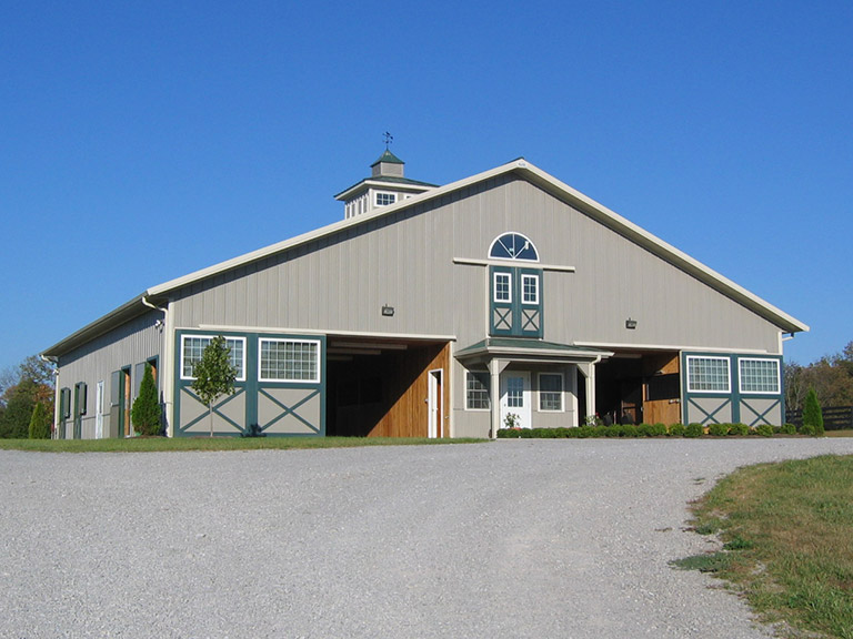 Post-Frame Horse Barns & Stables
