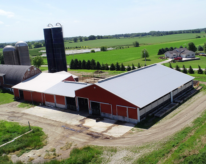 Large Post-Frame Cattle Barn