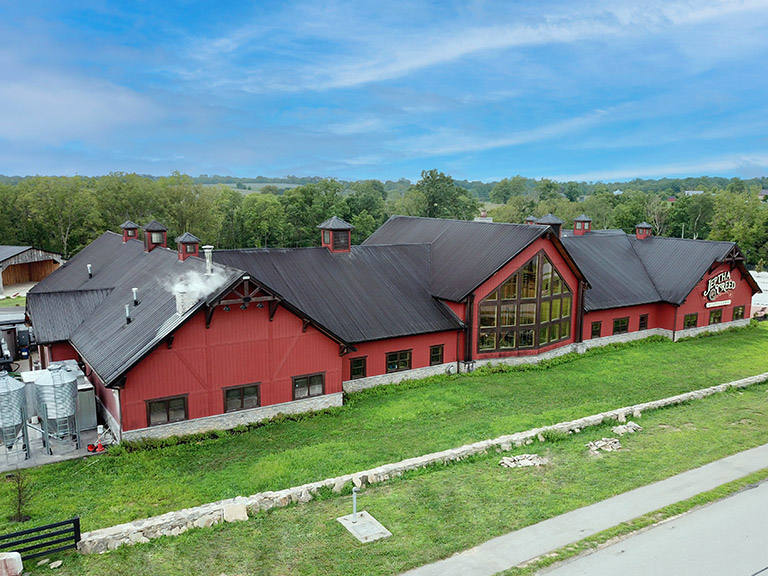 Post-Frame Distillery Built in Kentucky by Walters Buildings