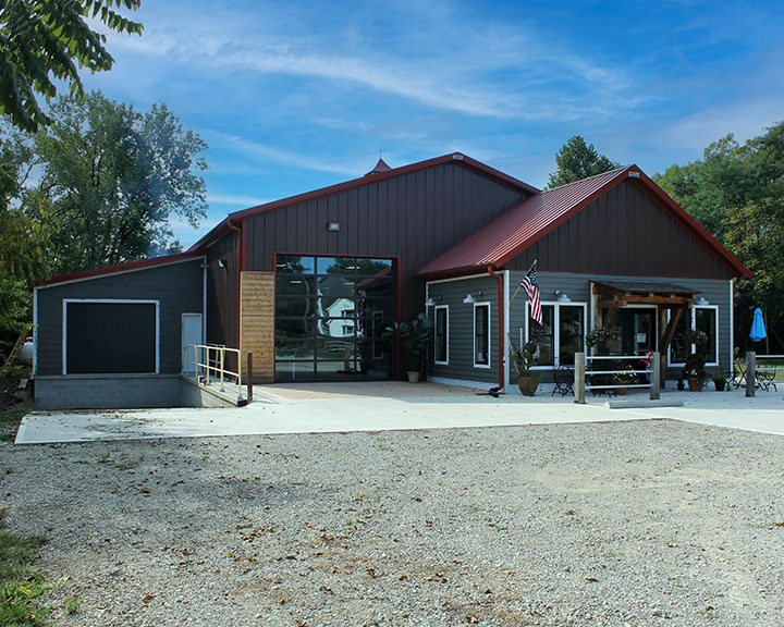 Post-Frame Retail Building