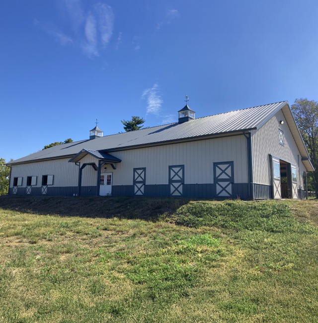Equestrian Barn in Georgetown Kentucky
