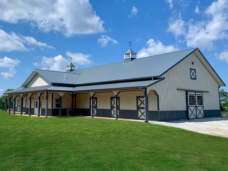 Horse Barns and Stables Built by Walters Builders