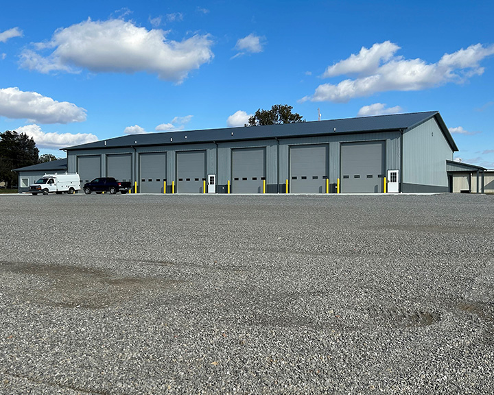 Large Industrial Post-Frame Building