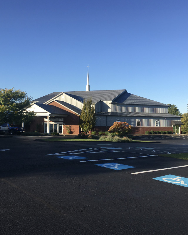 Ninevah Christian Church in Lawrenceburg, Kentucky,