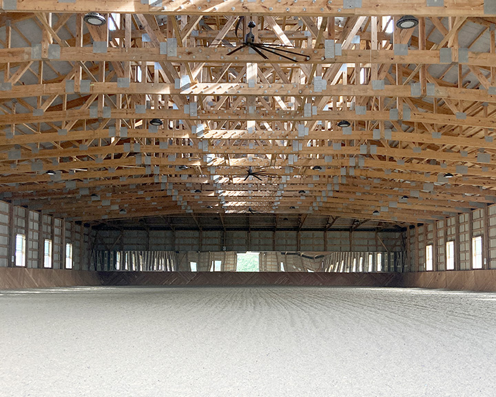Interior of Riding Arena