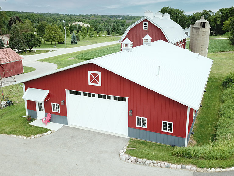 Barn Converted to Workshop by Walters Buildings Barn Converted to Workshop by Walters Buildings