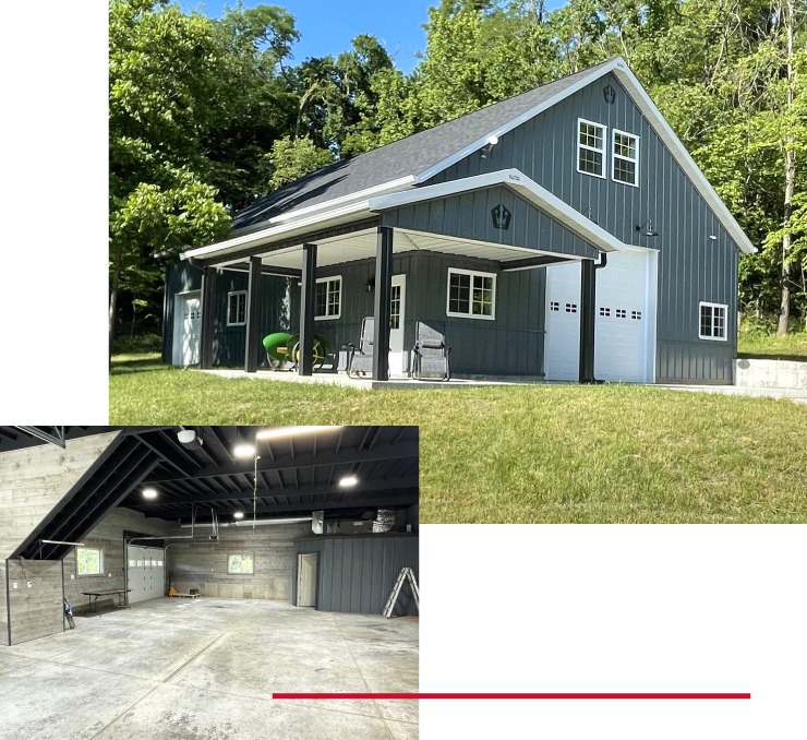 Inside and Outside of Hobby Shop Inside and Outside of Hobby Shop