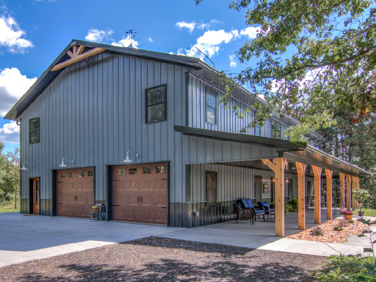 Barndominium After Completion