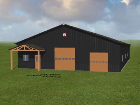 Shop With Timer Frame Porch