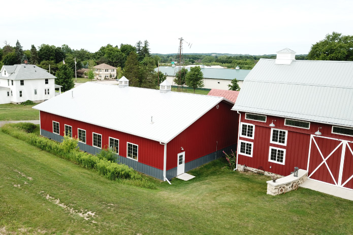Old Pole Barn Turned Into Custom Post-Frame Garage