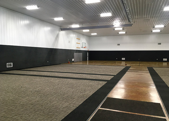 Interior of Event Space Built by Walters Buildings