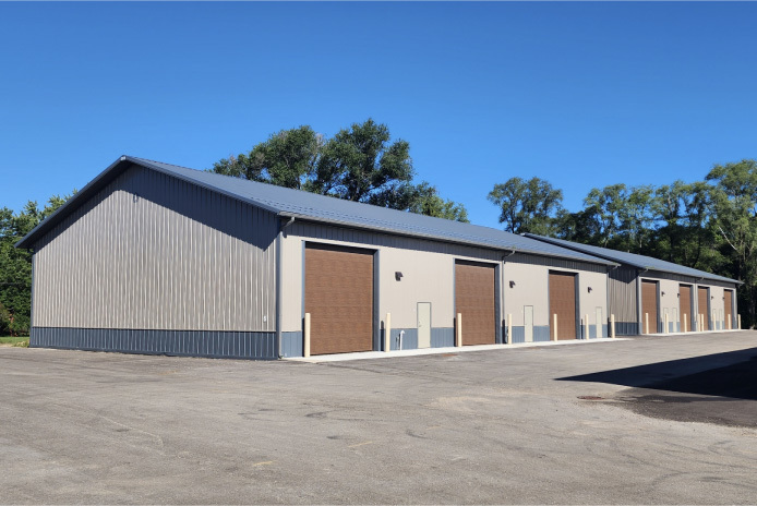 Custom Features of Lake Park Storage Condominiums