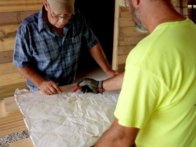 Working on Building Plans