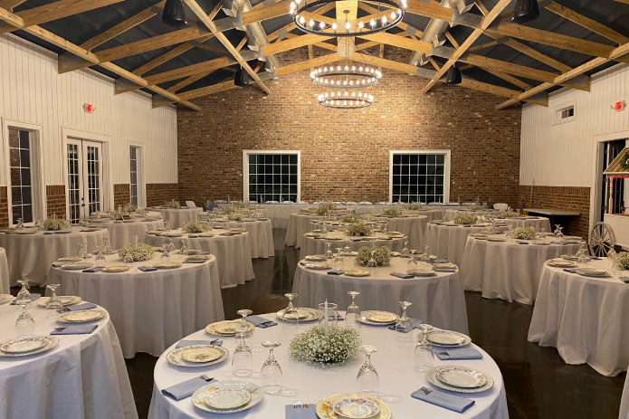 Interior of the Event Barn