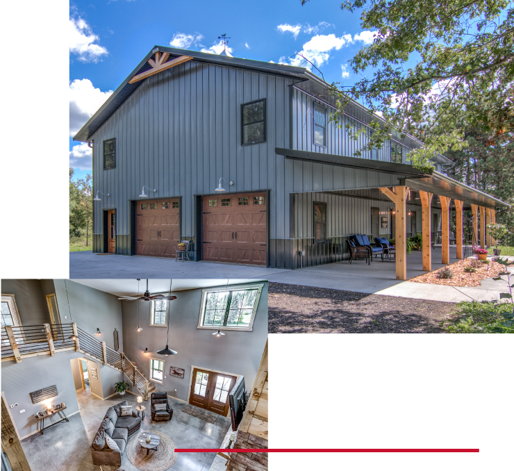 Luxury Barndominiums From Walters Buildings