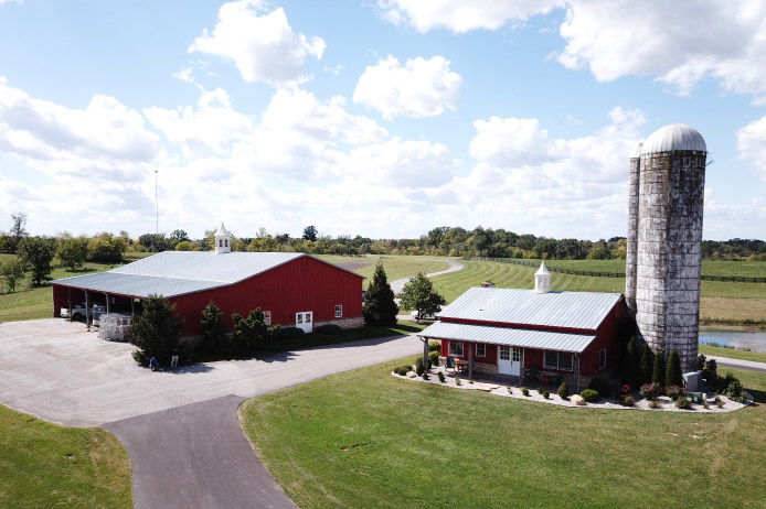 Custom Features of the House and Event Barn Custom Features of the House and Event Barn